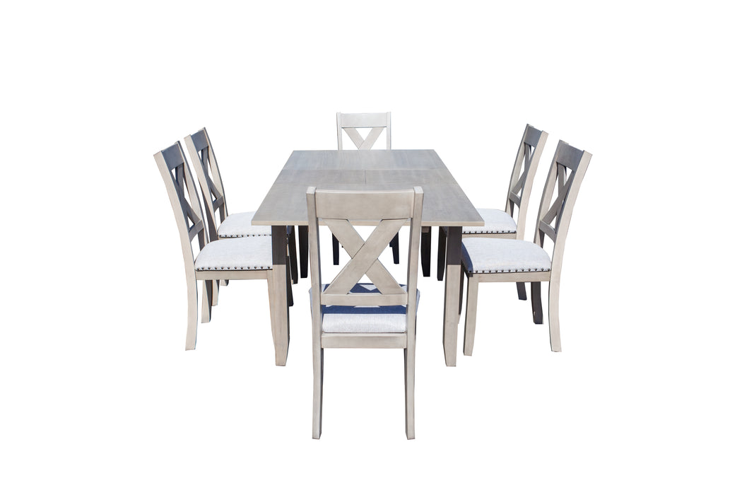 Veronica White Wash Indoor Dining - Mare Blu