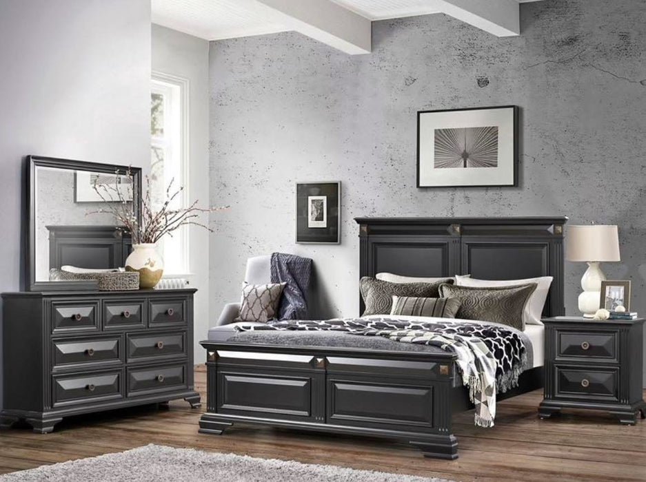 Carter 5 PC King (Black) - Mare Blu