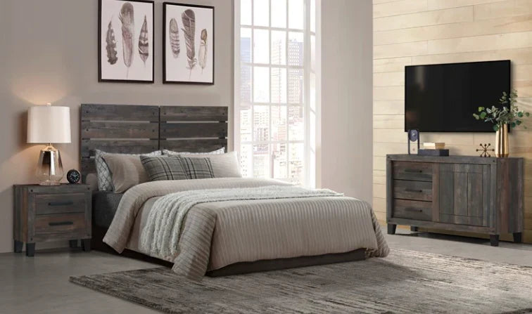 dresser to match grey bed Ethan 5-Piece Full Bedroom Set