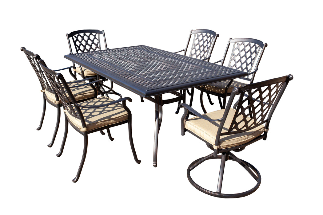 Florence Cast Aluminum Set (Black) - Mare Blu