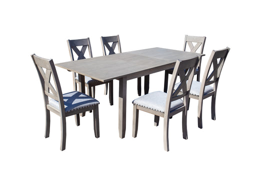 Veronica White Wash Indoor Dining - Mare Blu