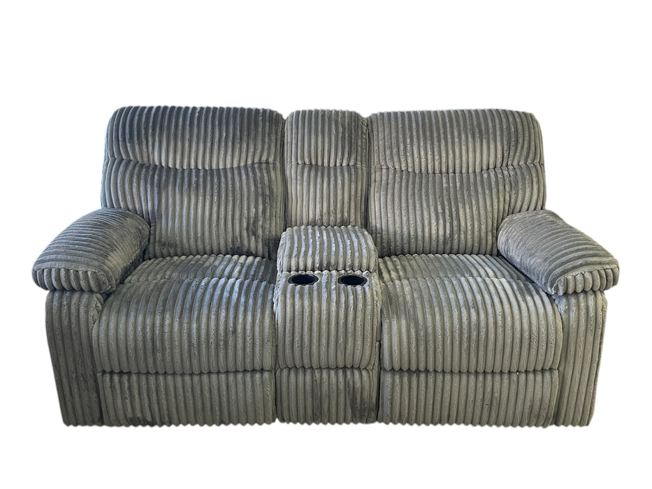 Bravo 3 PC Reclining Set (Dark Grey)