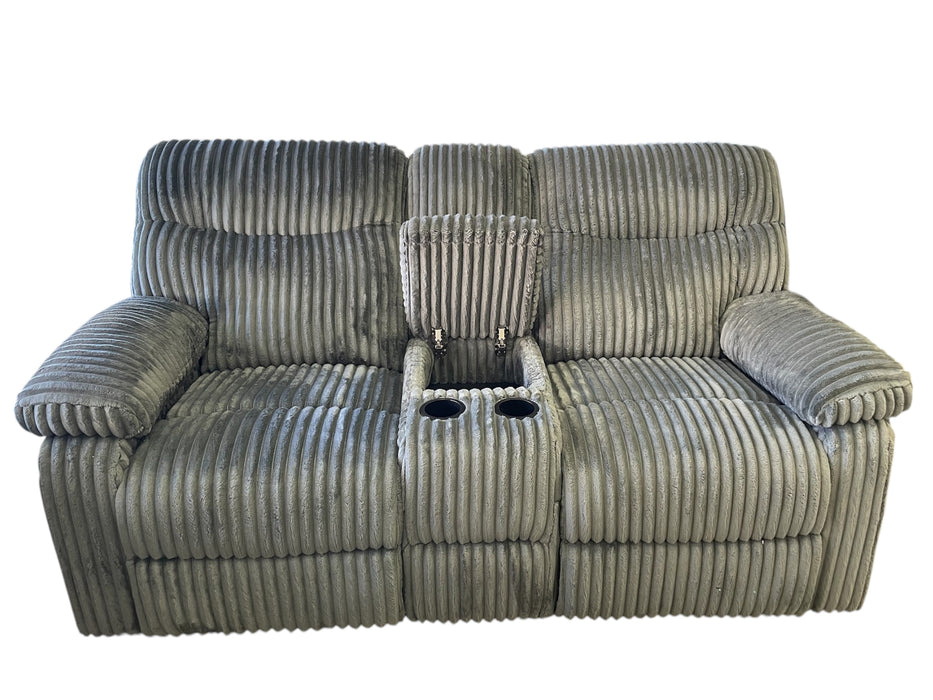 Bravo 3 PC Reclining Set (Dark Grey)