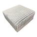 Cuddler with Chaise (Grey Corduroy) - Mare Blu