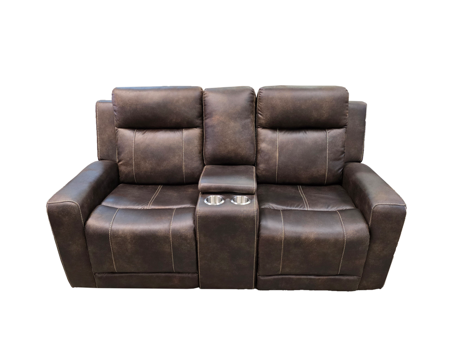 Derby 3PC Sofa Set (Brown)