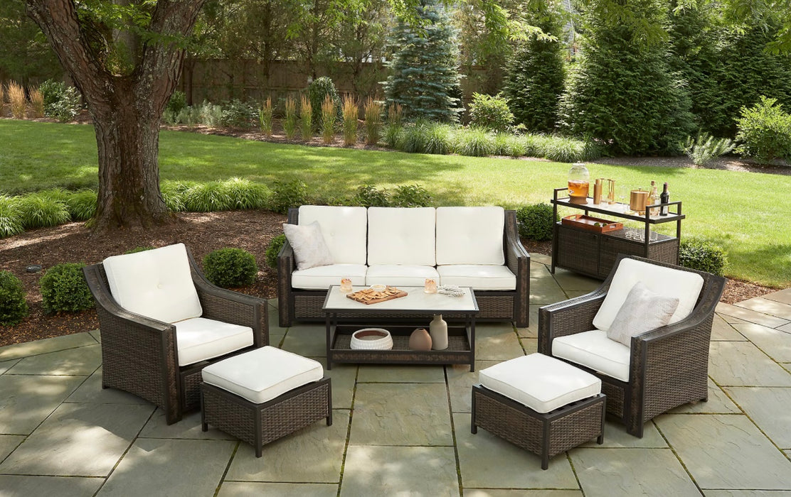 Watch Hill 6pc (Brown/White) - Mare Blu