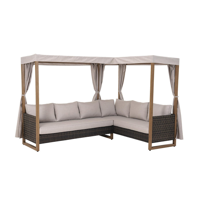 7 Piece Canopy Sectional Set