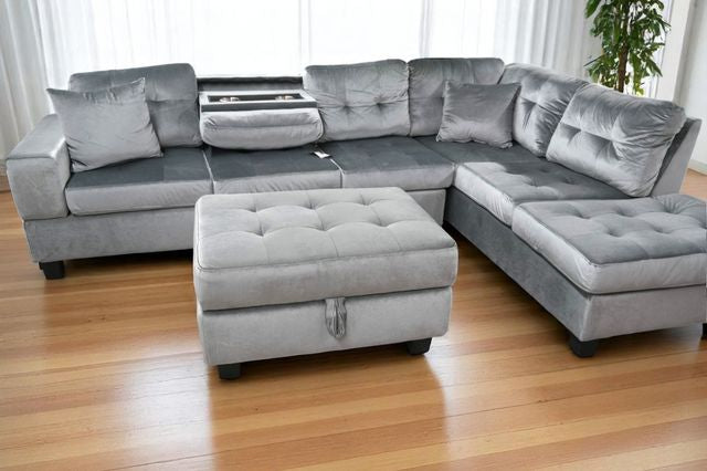 Eve (Grey Velvet) - Mare Blu