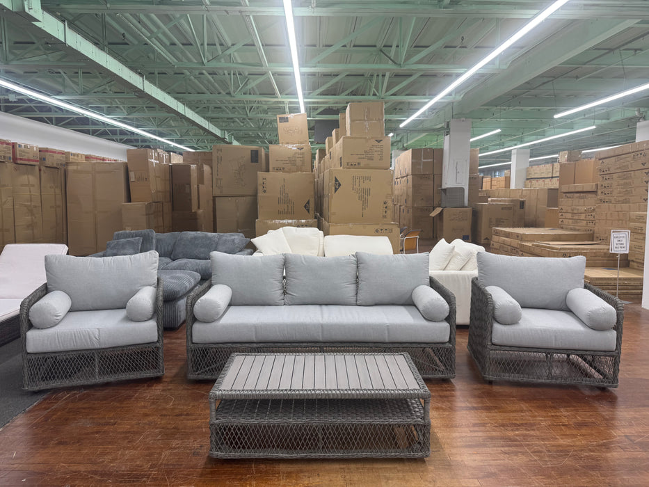 Francesca 4pc Set (Grey) - Mare Blu