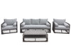 Francesca 4pc Set (Grey) - Mare Blu