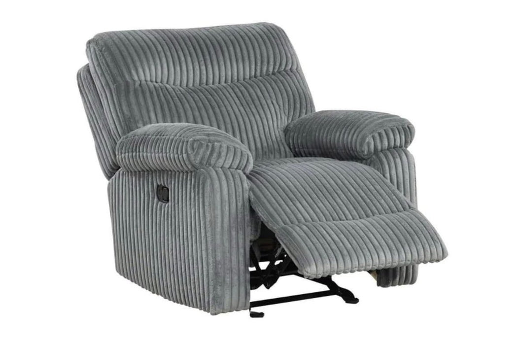 Bravo 3 PC Reclining Set (Dark Grey)