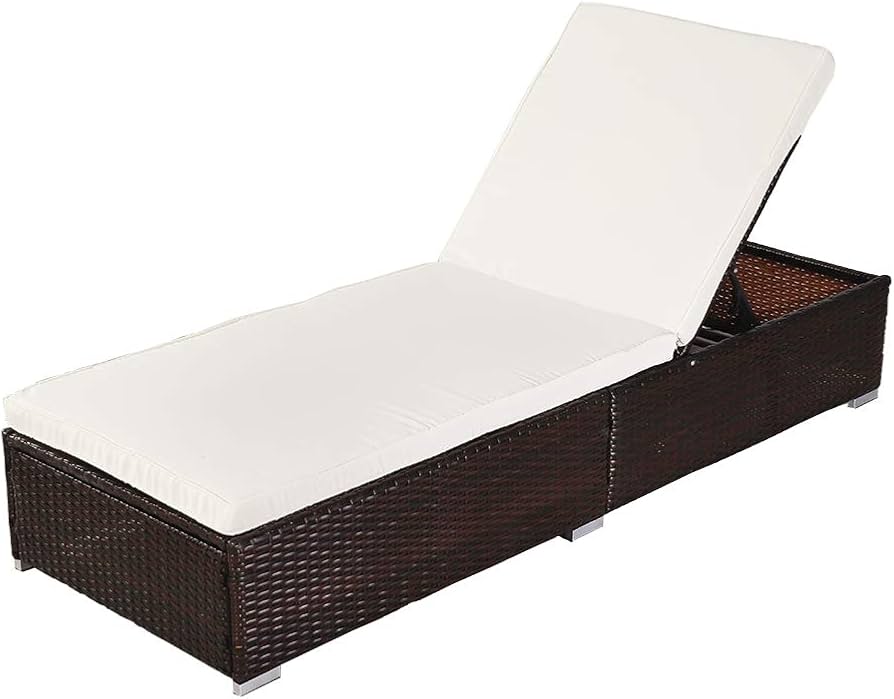 Lily Lounger Set (Brown/Beige)