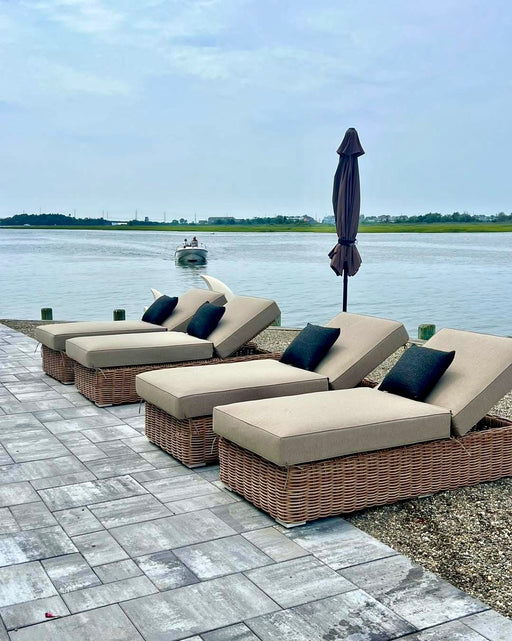 Nova Lounger (Mixed Natural/Brown) - Mare Blu
