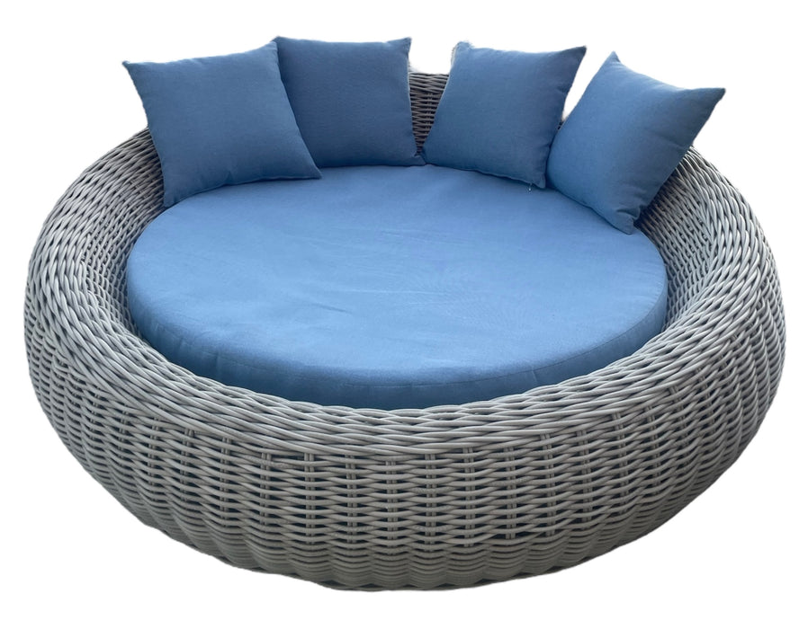 Leblon Day Bed (Grey/Blue)