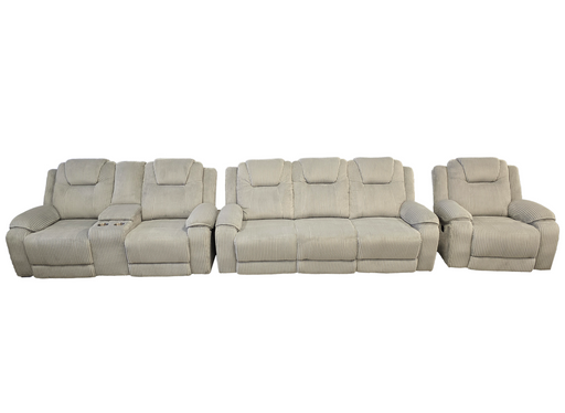 Lincoln 3 PC (Light Grey Corduroy) - Mare Blu