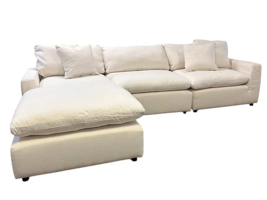 Sunny Cloud (Ivory/Beige Performance Fabric)