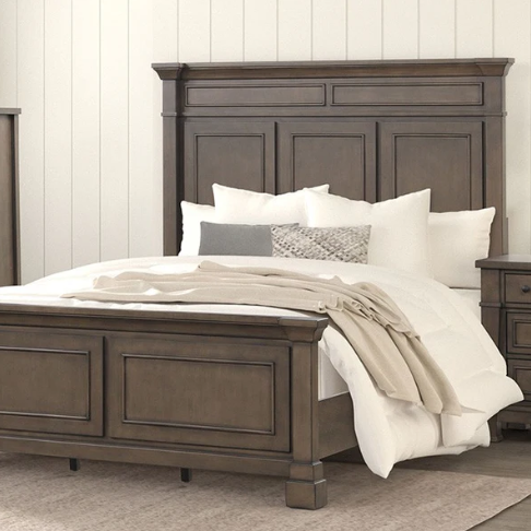 Bear 5 PC King Bed Set (Brown): - Mare Blu